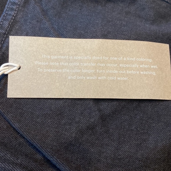 Everlane The Slim Fit Jean NWT 31x30 Black Low Stretch Denim Casual Grunge Goth - Picture 7 of 15